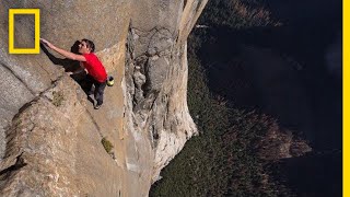 Free Solo 360  National Geographic [upl. by Ayikaz721]