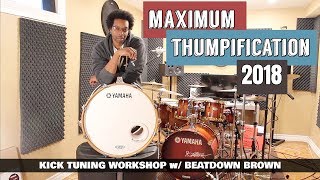 TUNE YOUR BASS DRUM QUICK amp EASY  Kick Tuning Workshop [upl. by Dow150]