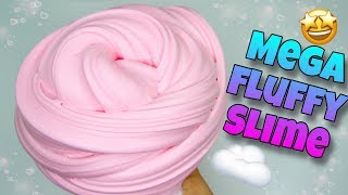 Neues Fluffy Slime Rezept  Mega Crunchy 😍 und Wolkig 😱 [upl. by Adyam]