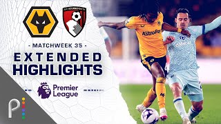 Wolves v Bournemouth  PREMIER LEAGUE HIGHLIGHTS  4242024  NBC Sports [upl. by Nap]