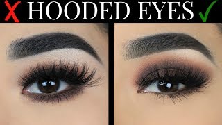 EASY smokey eye for HOODED eyes [upl. by Norse]