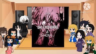 Fandoms react to Ken Kaneki  810  Tokyo Ghoul [upl. by Novat]