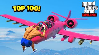 TOP 100 FUNNIEST GTA 5 FAILS Best GTA 5 Funny Moments [upl. by Peoples]