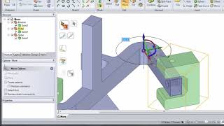 SpaceClaim Tutorial 34 Move [upl. by Kistner988]