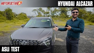 Hyundai Alcazar Review  Asli Test DONE  Hindi [upl. by Hgeilyak425]