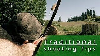 Traditional Archery Tips  how to shoot a recurve bow [upl. by Pich13]