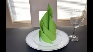 DIY Easy Paper Napkin Folding Idea MadeByFate 319 [upl. by Dody]