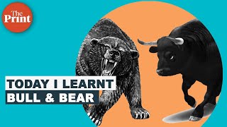 What do bull and bear mean in the stock market [upl. by Hnao]