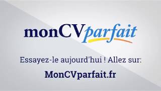 Modèles de CV répondant à vos besoins  MonCVparfait [upl. by Aicenev]