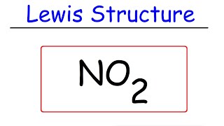 NO2  Lewis Structure  Nitrogen Dioxide [upl. by Naharba]