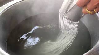 Thai Rice Flour Noodles Recipe [upl. by Dilisio]