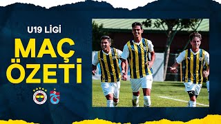 MAÇ ÖZETİ Fenerbahçe 40 Trabzonspor  U19 [upl. by Judas]