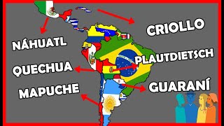 Los 10 IDIOMAS más hablados en Latinoamérica y que no sabías  El Peruvian [upl. by Shaine]