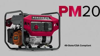 Powermate PM2000 Portable Generator [upl. by Ranilopa]