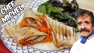 Wrap au poulet croustillant [upl. by Cotter]