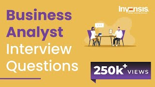 Business Analyst Interview Questions and Answers  Business Analyst Interview Preparation [upl. by Deirdre]