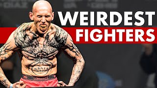 The 10 Weirdest Fighters in UFC History [upl. by Boigie741]