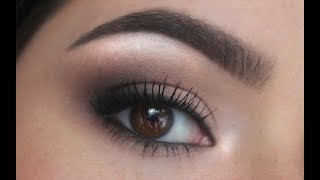 Simple Smokey Eye for Beginners ♡ [upl. by Litnahc319]