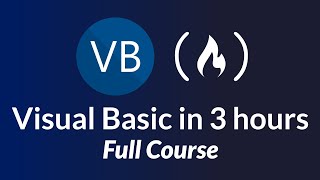 Visual Basic VBNET – Full Course for Beginners [upl. by Arakihc133]