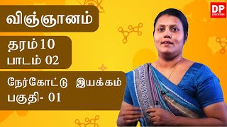 பாடம் 02  நேர்கோட்டு இயக்கம் பகுதி 01  தரம் 10 தமிழில் [upl. by Libbey]