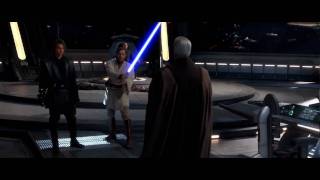 HD 1080p Anakin Skywalker amp ObiWan Kenobi vs Count Dooku [upl. by Enairda]