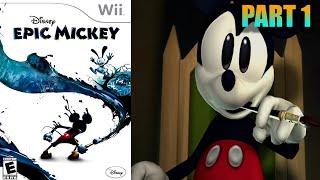 Epic Mickey Wii Longplay pt1 [upl. by Strader]