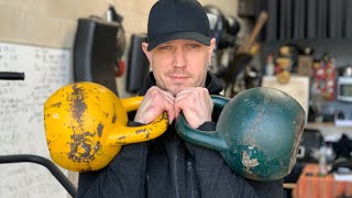 Kettlebell size recommendations for Men [upl. by Burt]