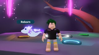 Flex Off Battle Noob with a NEON GHOST DRAGON ROBLOX ADOPT ME HALLOWEEN UPDATE [upl. by Charmion691]