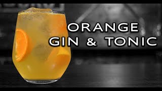 Orange Gin and Tonic  Easy Cocktails With Gin  Booze On The Rocks [upl. by Rebma]