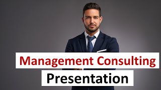 Management Consulting Presentation – examples of slides from consulting projects [upl. by Atihana]