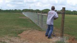 VMesh Horse Fence Installation Part 1 of 2 [upl. by Frazier]