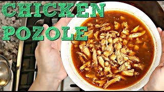 How To Make Red Pozole Chicken  Easy Chicken Pozole Recipe  Pozole Rojo Recipe [upl. by Mcclish]