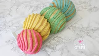 HOW TO MAKE CONCHAS  Easy Pan Dulce [upl. by Alanson299]