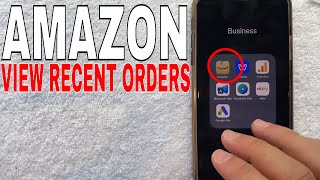 ✅ How To View Recent Amazon Orders 🔴 [upl. by Odnomor]