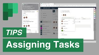 Microsoft Planner  Tips for Assigning a Task [upl. by Zsazsa]