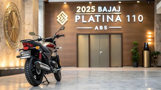 NEW Bajaj Platina 110 ABS 2025Finally Launched [upl. by Cadmar16]