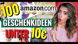 100 nützliche AMAZON Geschenkideen UNTER 10€ für Familie Freund Freundin [upl. by Shien]