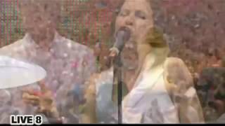 Madonna  Ray Of Light Live 8 2005 [upl. by Yellhsa858]