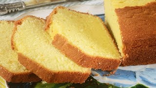 Pound Cake Recipe Demonstration  Joyofbakingcom [upl. by Anitsuga]