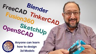 Getting Started with CAD Modeling for 3d Printing [upl. by Nitsed891]