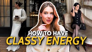 8 Habits of CLASSY amp ELEGANT Women [upl. by Gwenny]