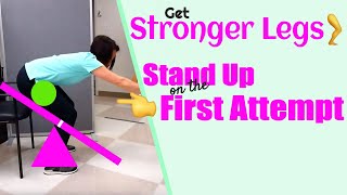 Sit to Stand Exercise [upl. by Ydnam]