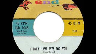 1959 HITS ARCHIVE I Only Have Eyes For You  Flamingos [upl. by Jared]