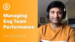 Amazon Software Engineering Manager SDM Interview Managing Performance [upl. by Heller]