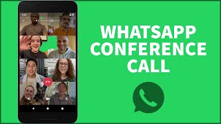 Whatsapp Tutorial 2021 How to Conference Call on Whatsapp [upl. by Kipton]