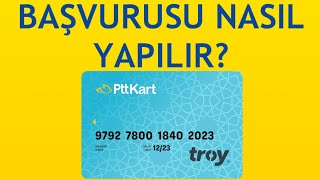 Ptt Kart Başvurusu Nasıl Yapılır [upl. by Adrian]