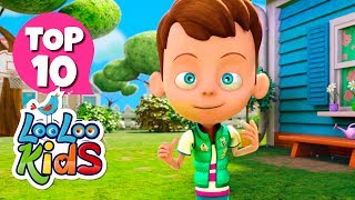 Top 10 Most Loved Songs for Kids  S1EP60 Fun and Play MIX  LooLoo Kids Songs for Kids [upl. by Boatwright531]