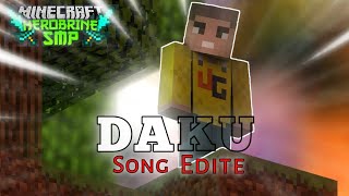 ‎‎TechnoGamerzOfficial UjjwalGamer Herobrine SMP Daku Song Edit 🥰 [upl. by Herod]