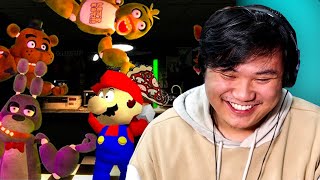 SMG4 Reacts to Freddys Spaghetteria [upl. by Nissy]