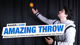 Amazing Throw  Hamish amp Andy [upl. by Hufnagel]